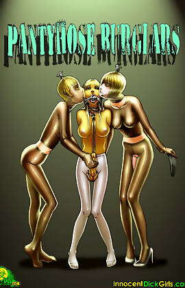 Pantyhose Burglars – Priya, Nicole, Amanda, Tomm by InnocentDickGirls (Chapter 01)