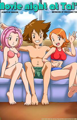 Movie Night At Tai's - Digimon by PalComix (Chapter 01)