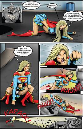 Epic Nihil Comics - Justice League by Epic Nihil (Chapter 17 - Commission - Supergirl Decimated)