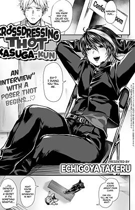 Crossdressing Thot Kasuga-kun by Echigoya Takeru (Chapter 01)