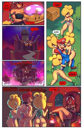 Bowsette's Bondage Bastille - Mario Series by Fred Perry (Chapter 01)