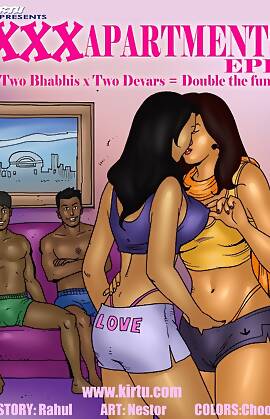 XXX Apartments by Kirtu (Chapter 11 - two bhabhis x two devars double the fun)