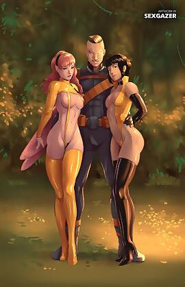 House Of XXX - Cable's Girls X-Men by Tracy Scops (Chapter 01)