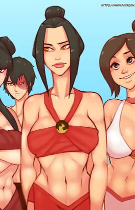 Beach Day Avatar: The Last Airbender by MrPotatoParty (Chapter 01)