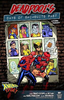 Days Of Swimsuit Past Spider-Man , Deadpool , X-Me by Tracy Scops (Chapter 01)