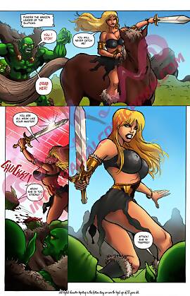 The Warrior by InterracialComicPorn (Chapter 01)