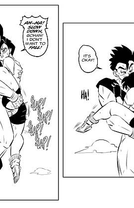 Midair TrainingDragon Ball Z by FunsexyDB (Chapter 01)