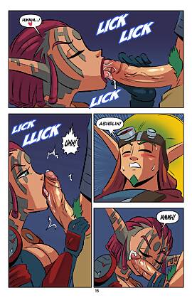 Jak and Ashelin: Stakeout by FunsexyDB (Chapter 01)