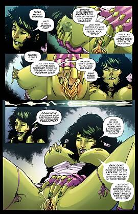 She-Hulk - Acts of LustShe-Hulk by Tracy Scops (Chapter 01)