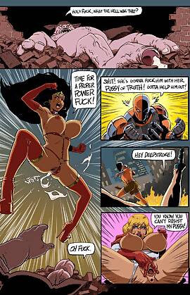 Wondercunt Justice League by Fenris Comix (Chapter 01)