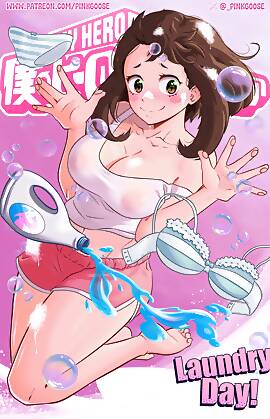 Laundry Day My Hero Academia by PinkGoose (Chapter 01)