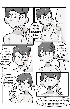 Uhh Mom, Why Are You Taking Your Clothes Off? by DeadEndDraws (Chapter 01)