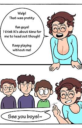 Mom! Don't Interrupt Our DnD Campaign! by DeadEndDraws (Chapter 01)