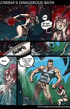 Katarina's Dangerous Bath League of Legends by Ganassa (Chapter 01)