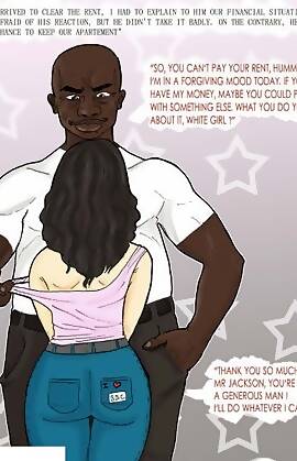 Christy's Rent by IllustratedInterracial (Chapter 01)