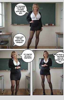 Competition Time - Ivana the Sexy Secretary by morcob (Chapter 001)