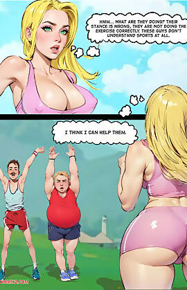 Anastasia is training in the Park by Mr Cookie Comics (Chapter 001)