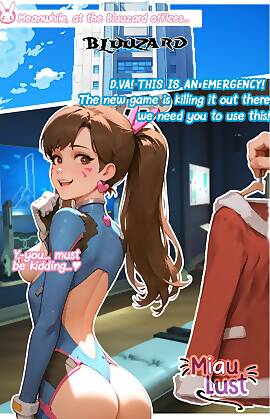 D.va - Christmas Emergency by MiauLust (Chapter 001)