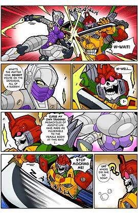 Ninja Training Grounds Transformers by MAD-Project (Chapter 001)