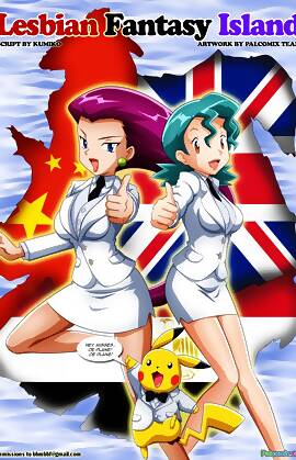 Lesbian Fantasy Island - Digimon, Pokemon by PalComix (Chapter 01 - sora and dawn)