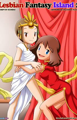 Lesbian Fantasy Island - Digimon, Pokemon by PalComix (Chapter 02 - kari and may)