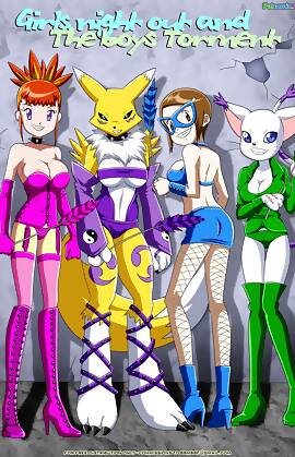 Girls Night Out And The Boys Torment by PalComix (Chapter 01)