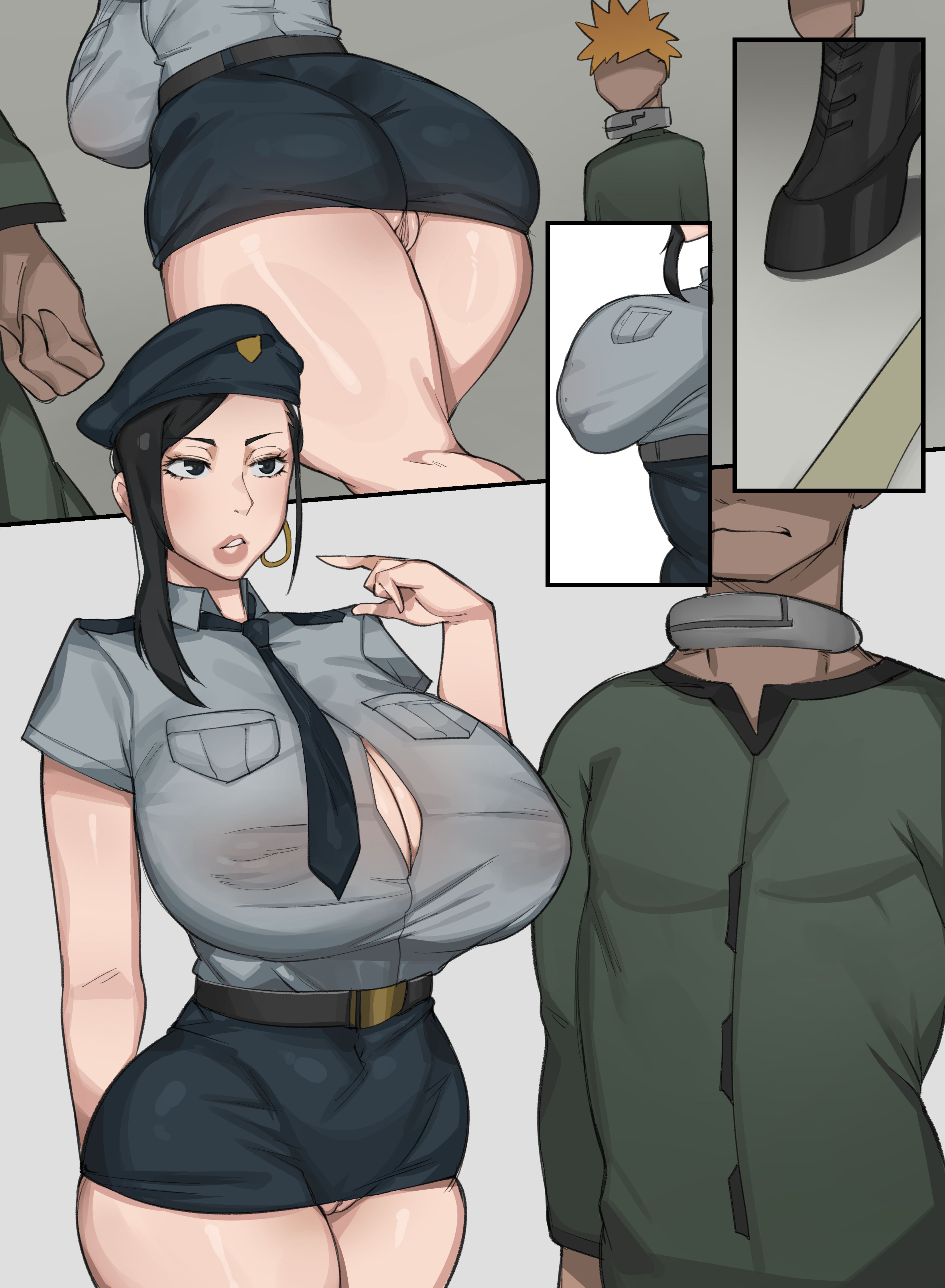 Mujer Policia Enlechada x bbc ...!!!